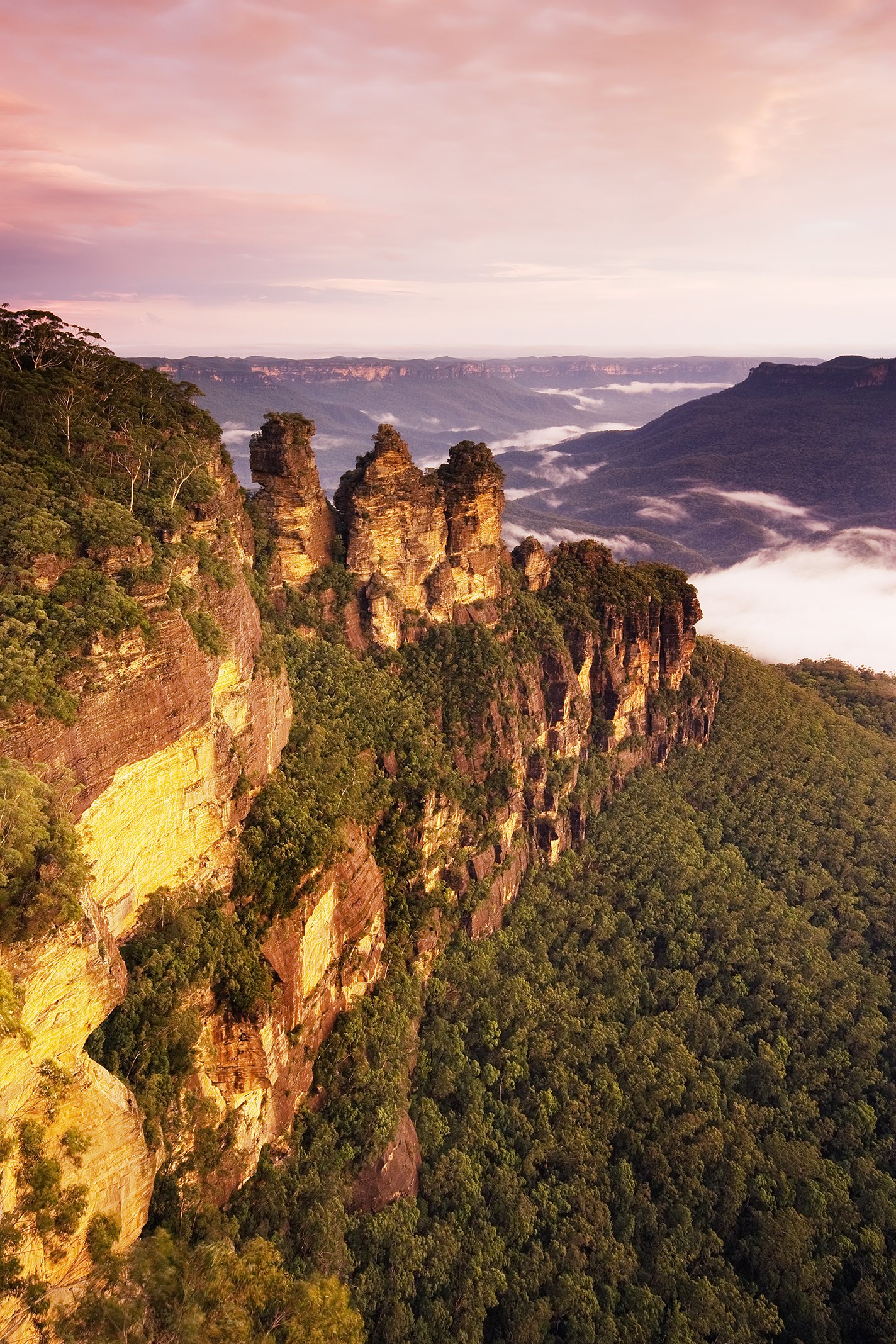 Blue Mountains camping region