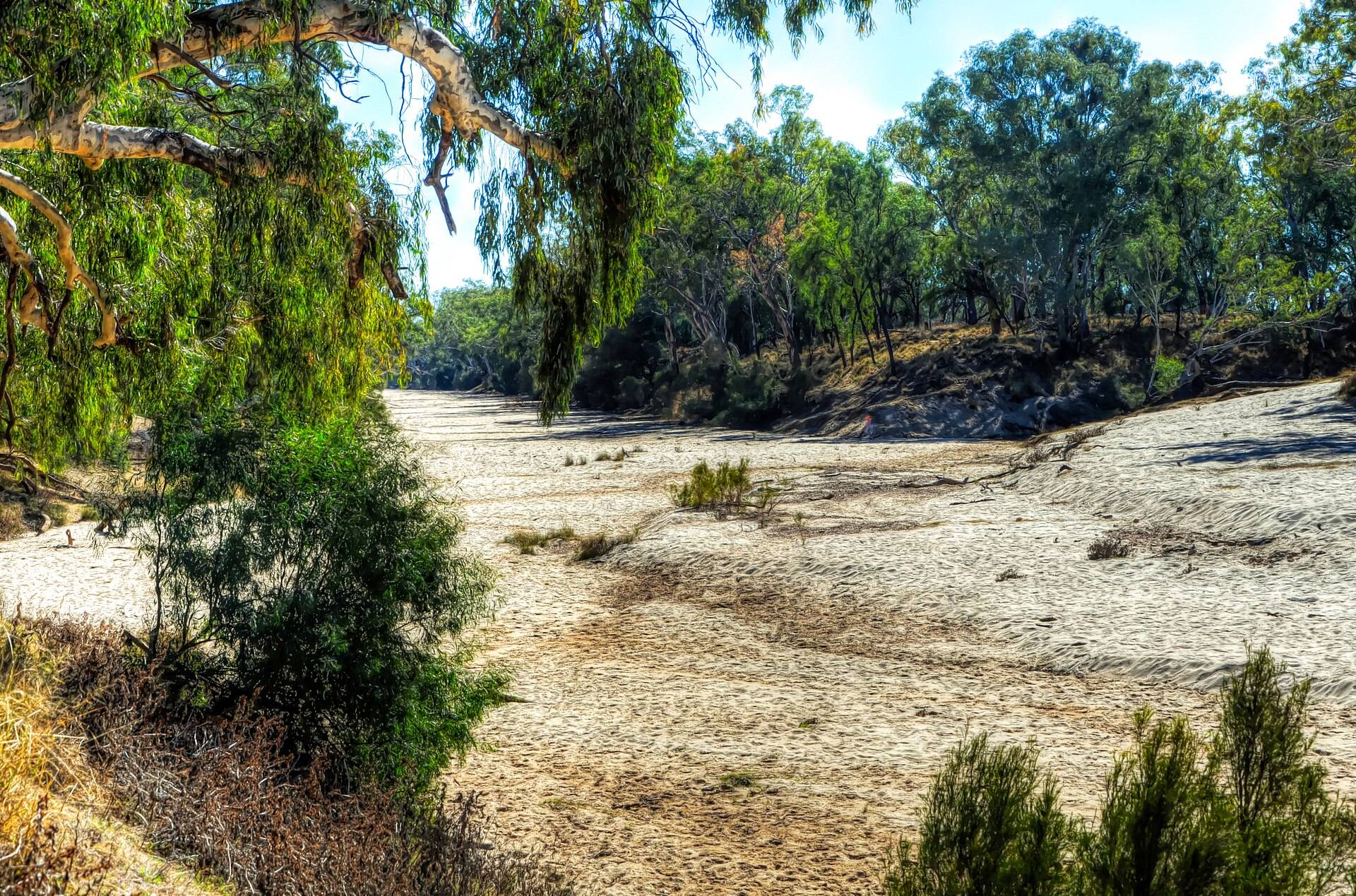 Womallilla Creek Rest Area — V Gate, QLD