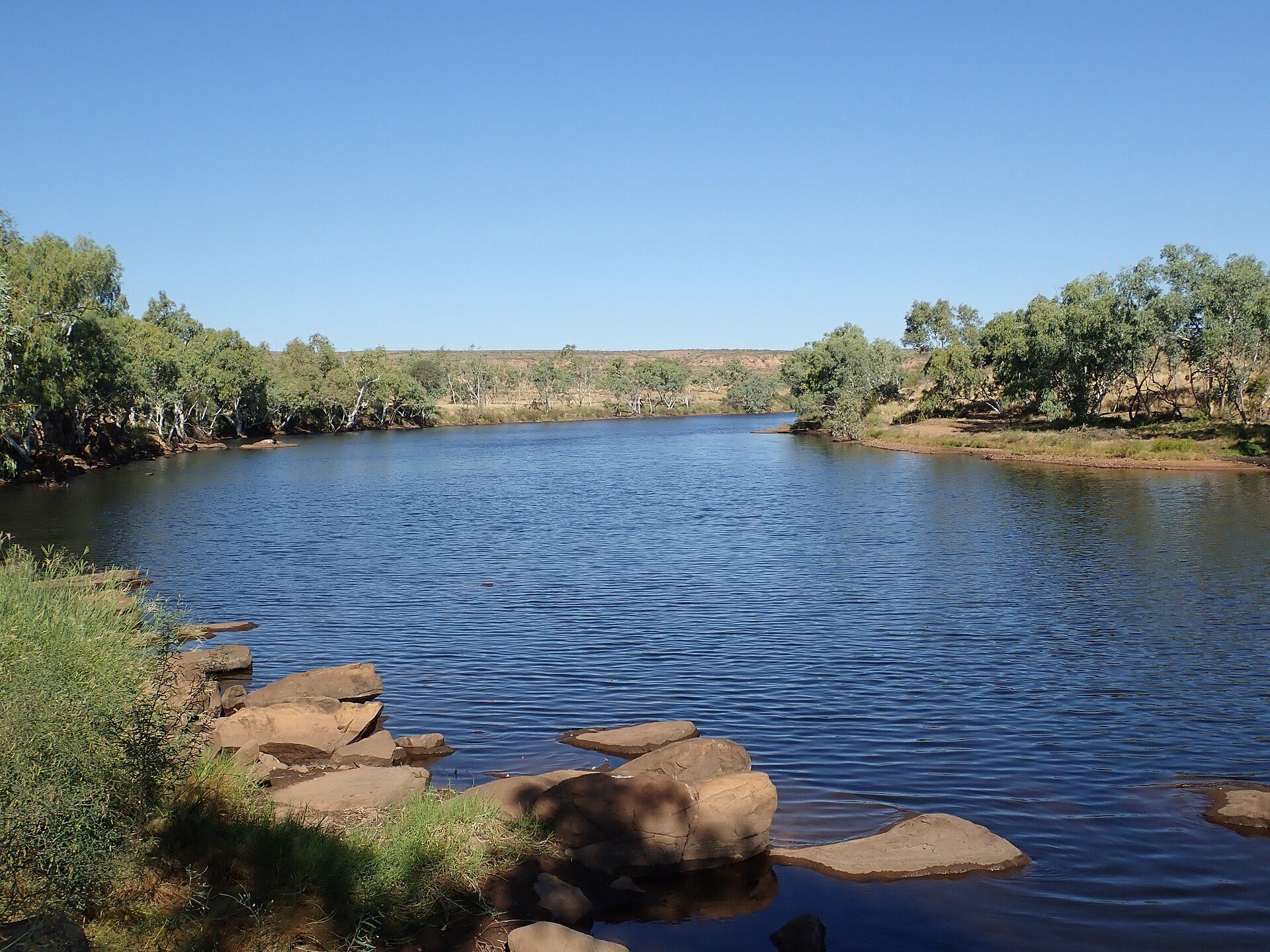 Old Police Station Waterhole Campground in Tennant Creek, NT — photo 1