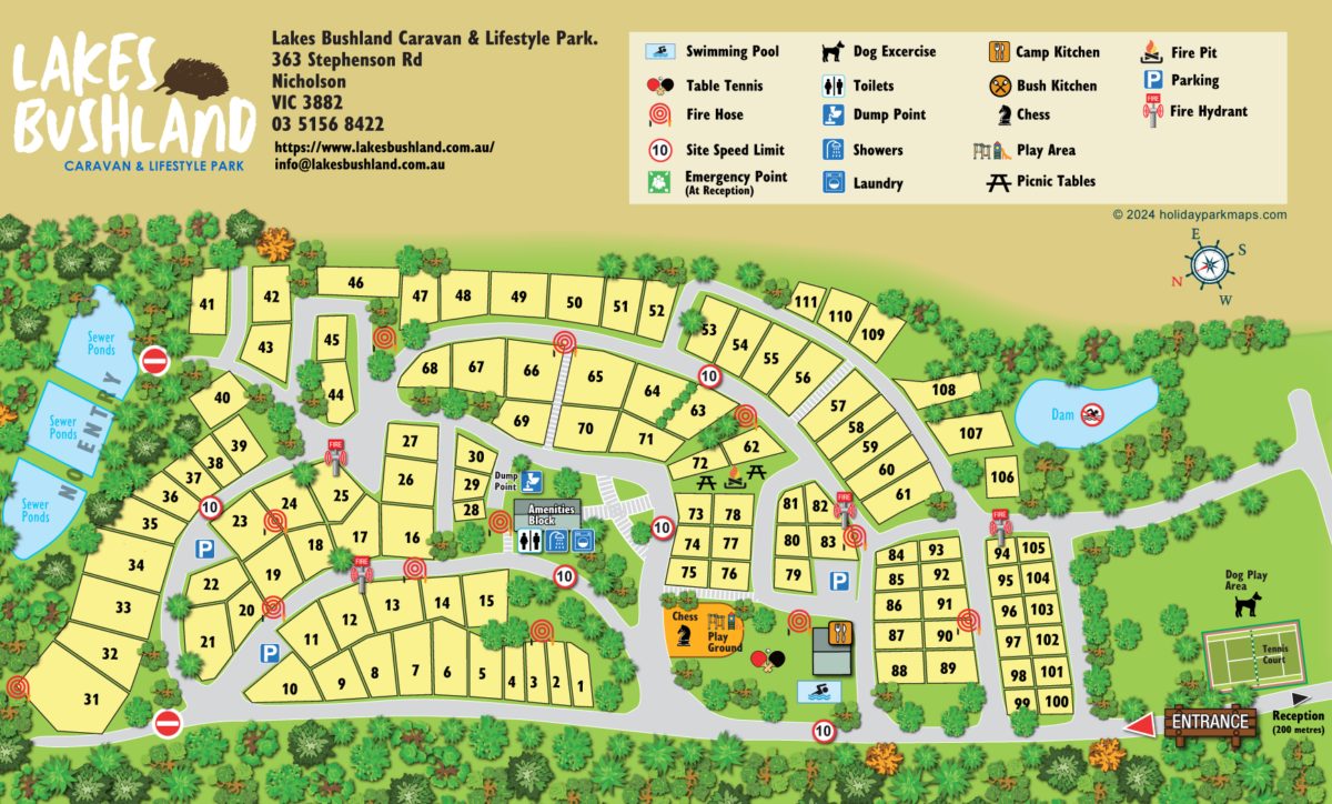Lakes Bushland Caravan Park in Nicholson, VIC — photo 3