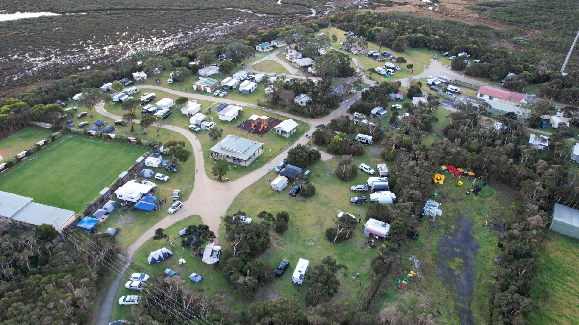 Long Jetty Caravan Park — Port Welshpool, VIC
