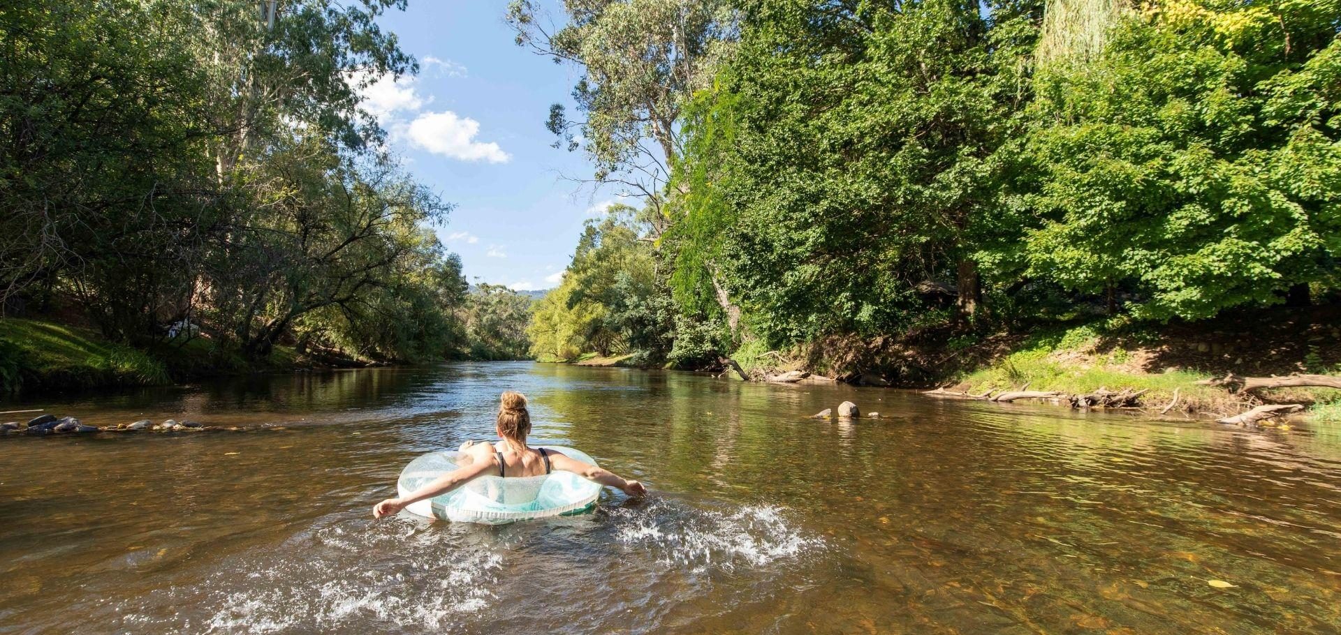 Riverview Caravan Park Porepunkah — Porepunkah, VIC
