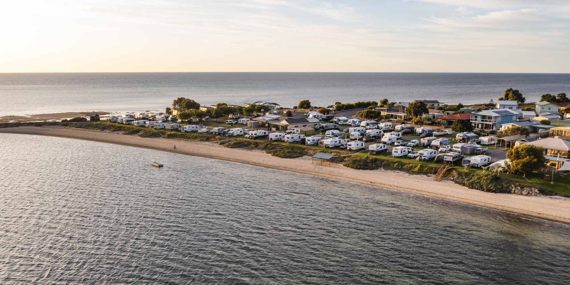 Oyster Point Drive Caravan Park — Stansbury, SA