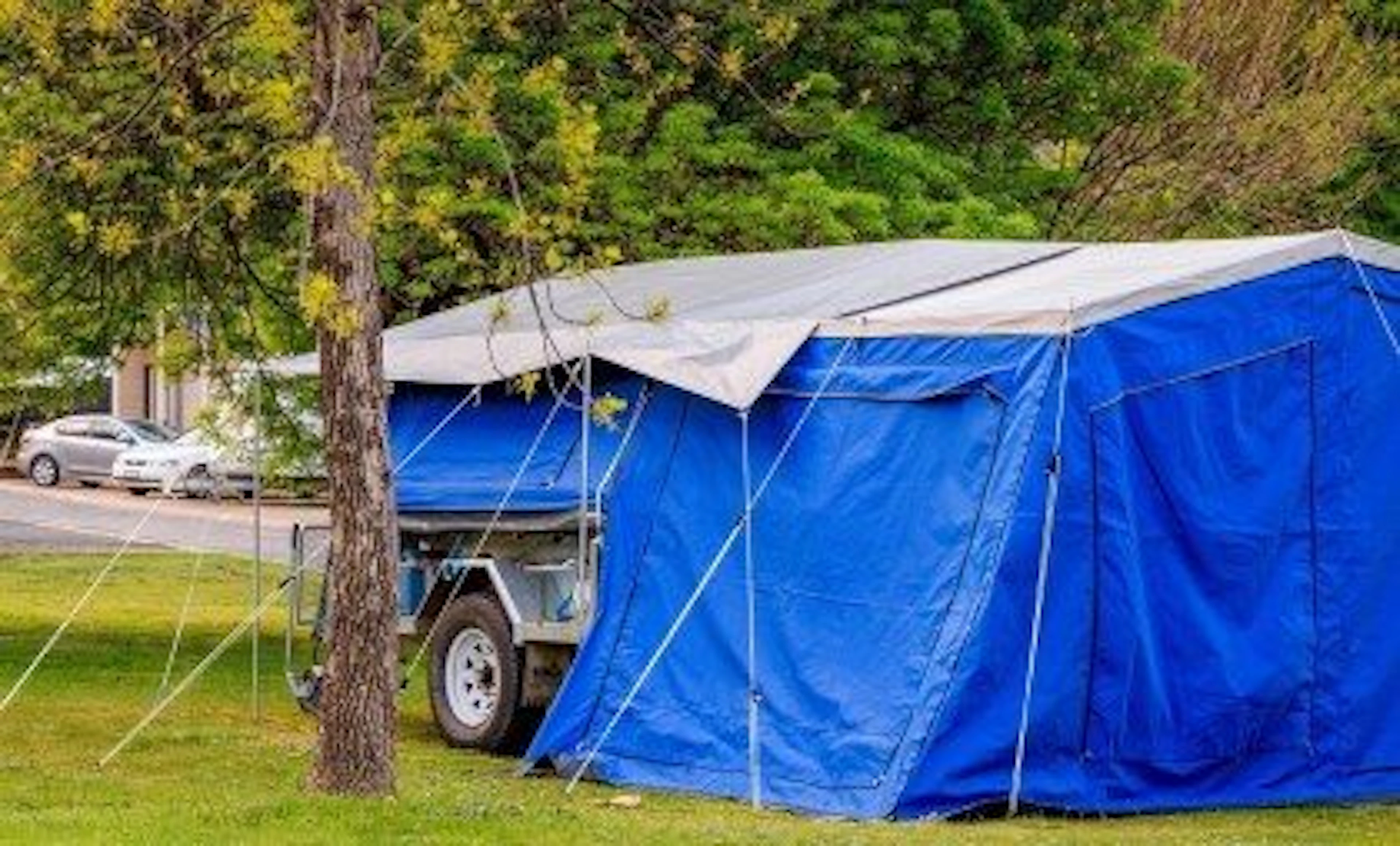 Albury Gardens Caravan Park in Albury Botanical Gardens, NSW — photo 1
